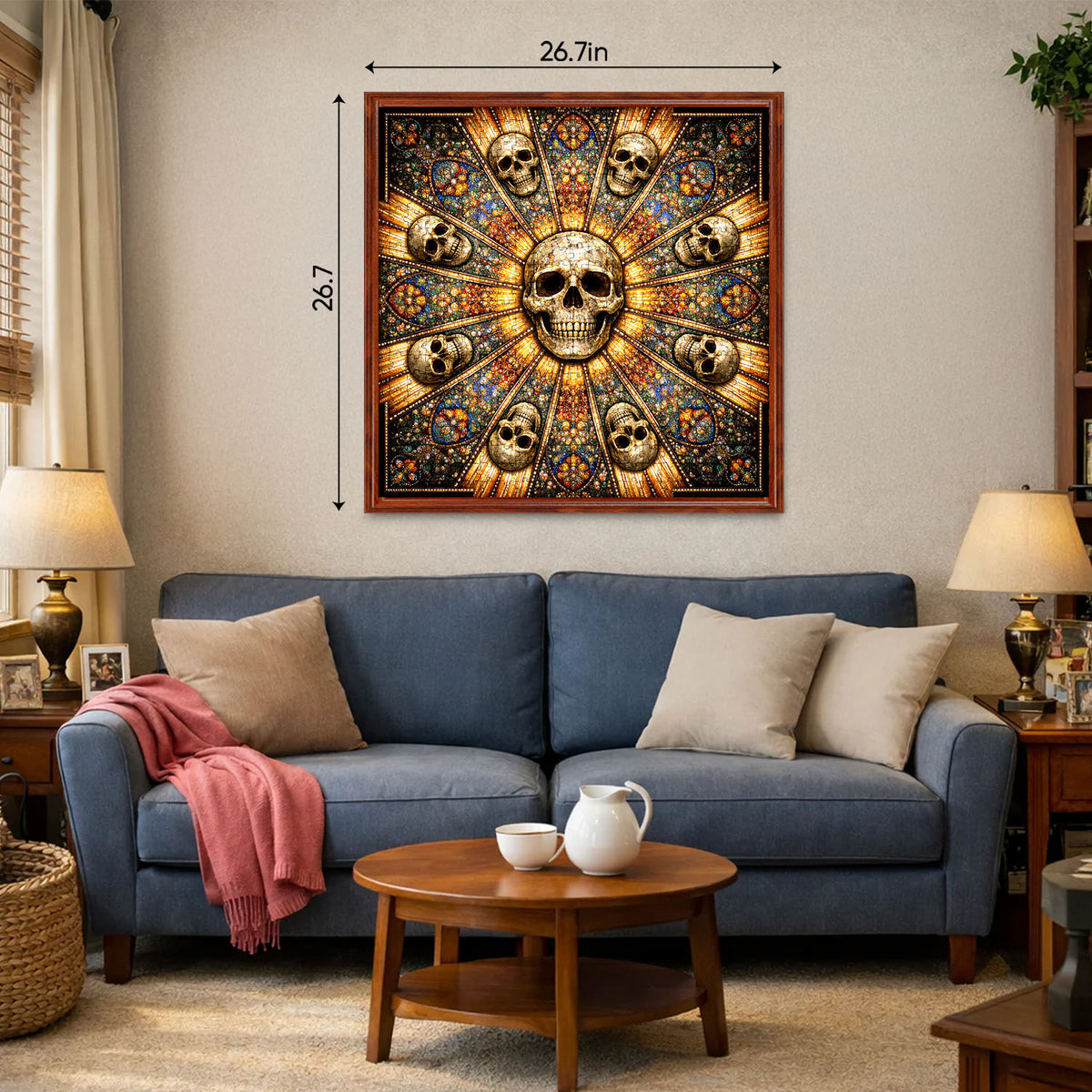 Skull Serenity Jigsaw Puzzles GFTOQA2037