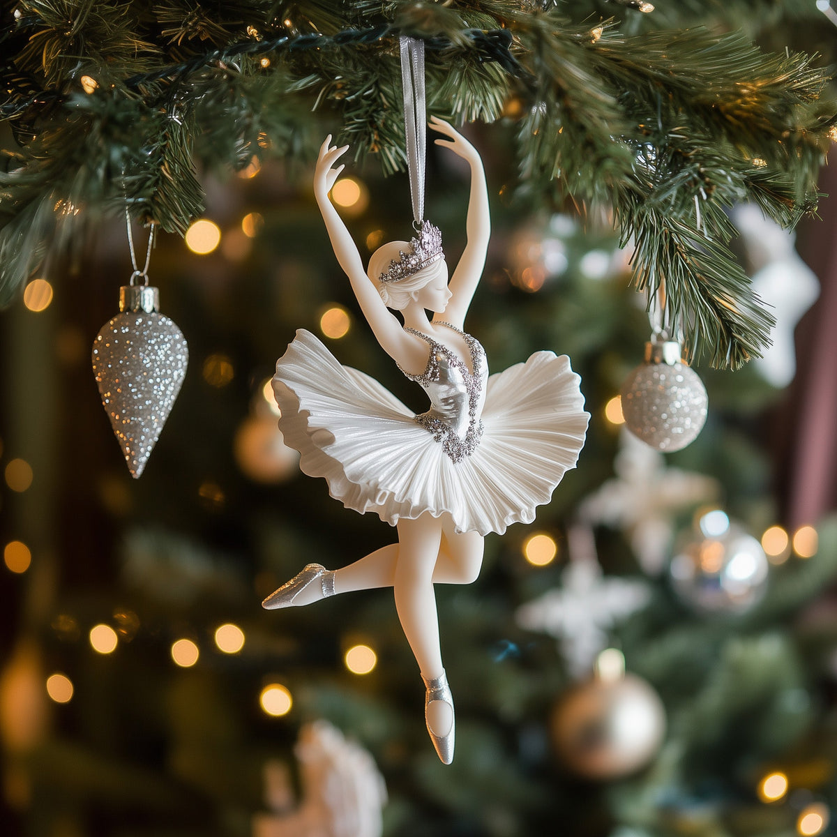 Ballerina Ceramic Ornament GFSPNT11