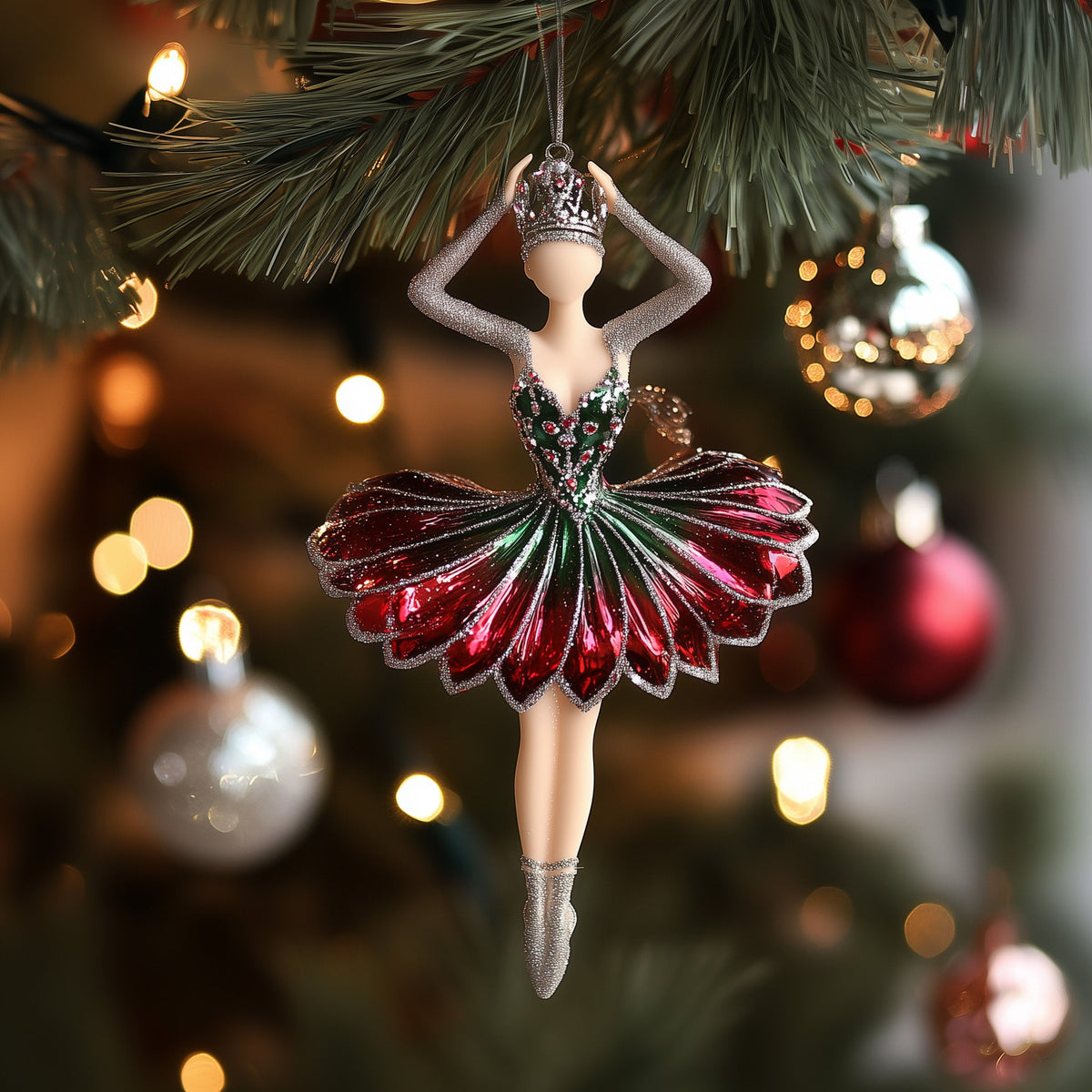 Ballerina Ceramic Ornament GFSPNT13