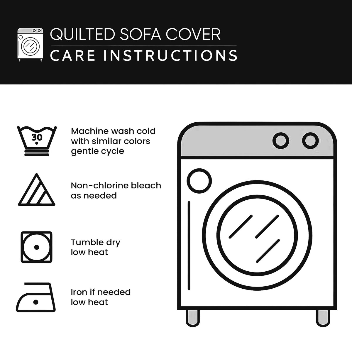 Faithful Lavender Bible Verse Quilted Sofa Cover GFTOLAN467