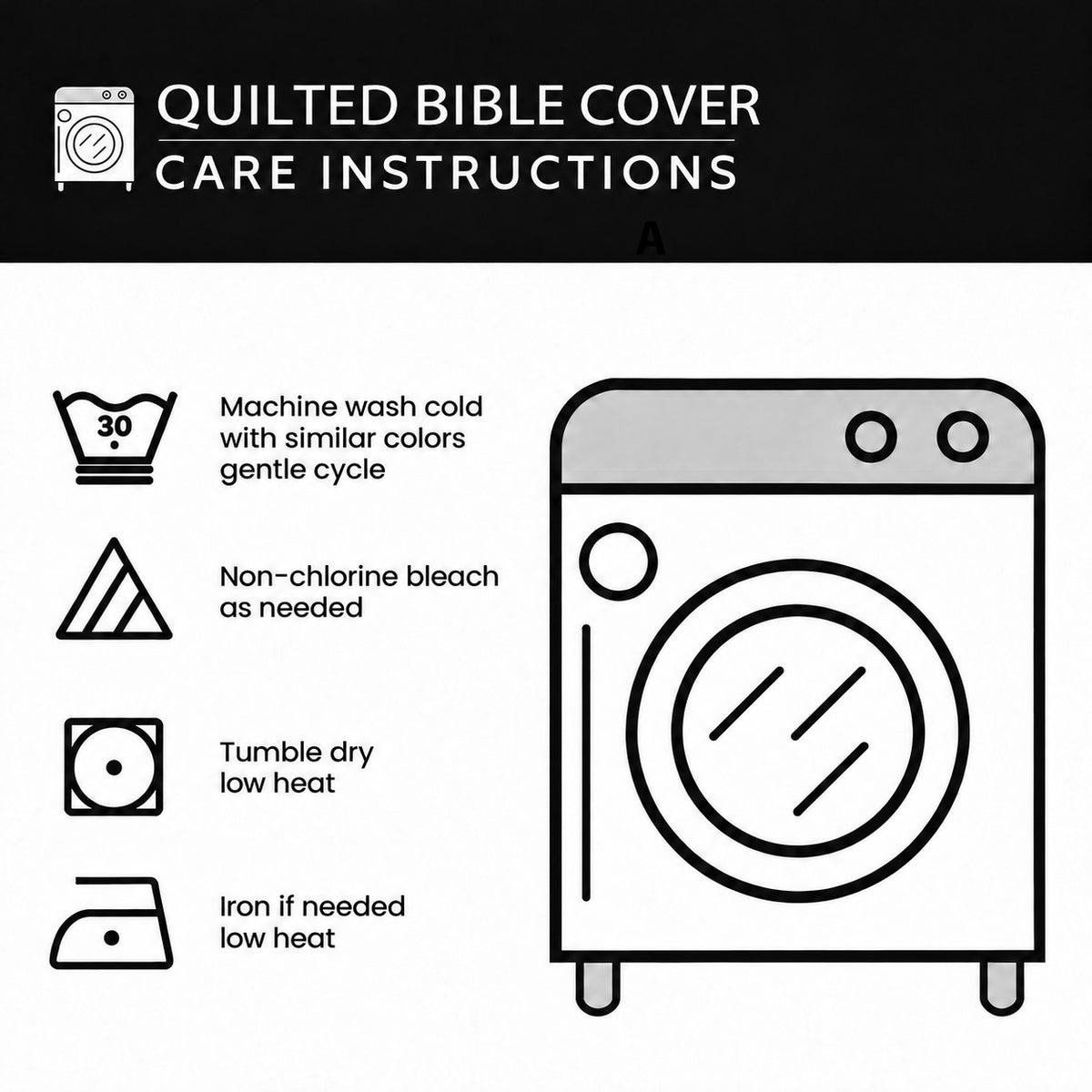 My God Way Maker Quilted Bible Cover GFTOTP22987