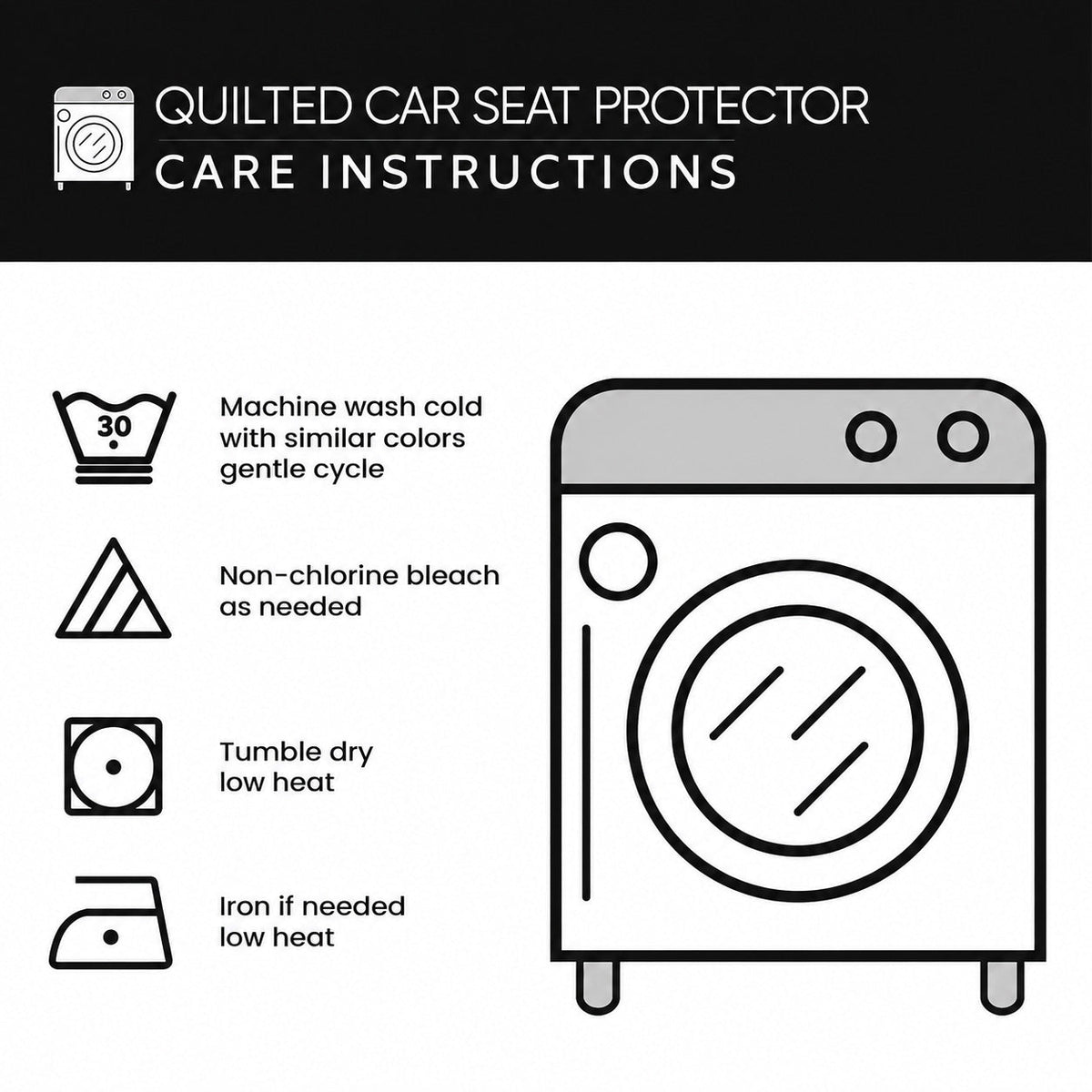 Lord Above The Storm Quilted Car Seat Protector GFTONTD3998