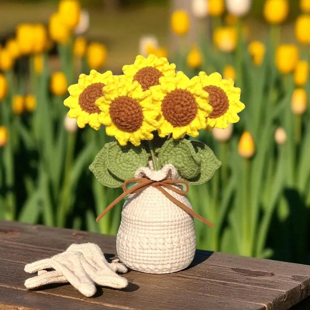 Custom Ever Bloom Handmade Crochet Flower - Unique Mother’s Day Gift for Mom, Grandma, Wife