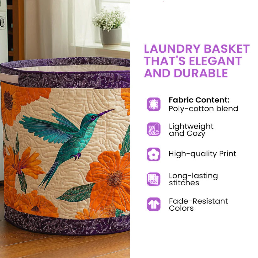 Light of Faith Quilted Laundry Basket GFTOTP11970