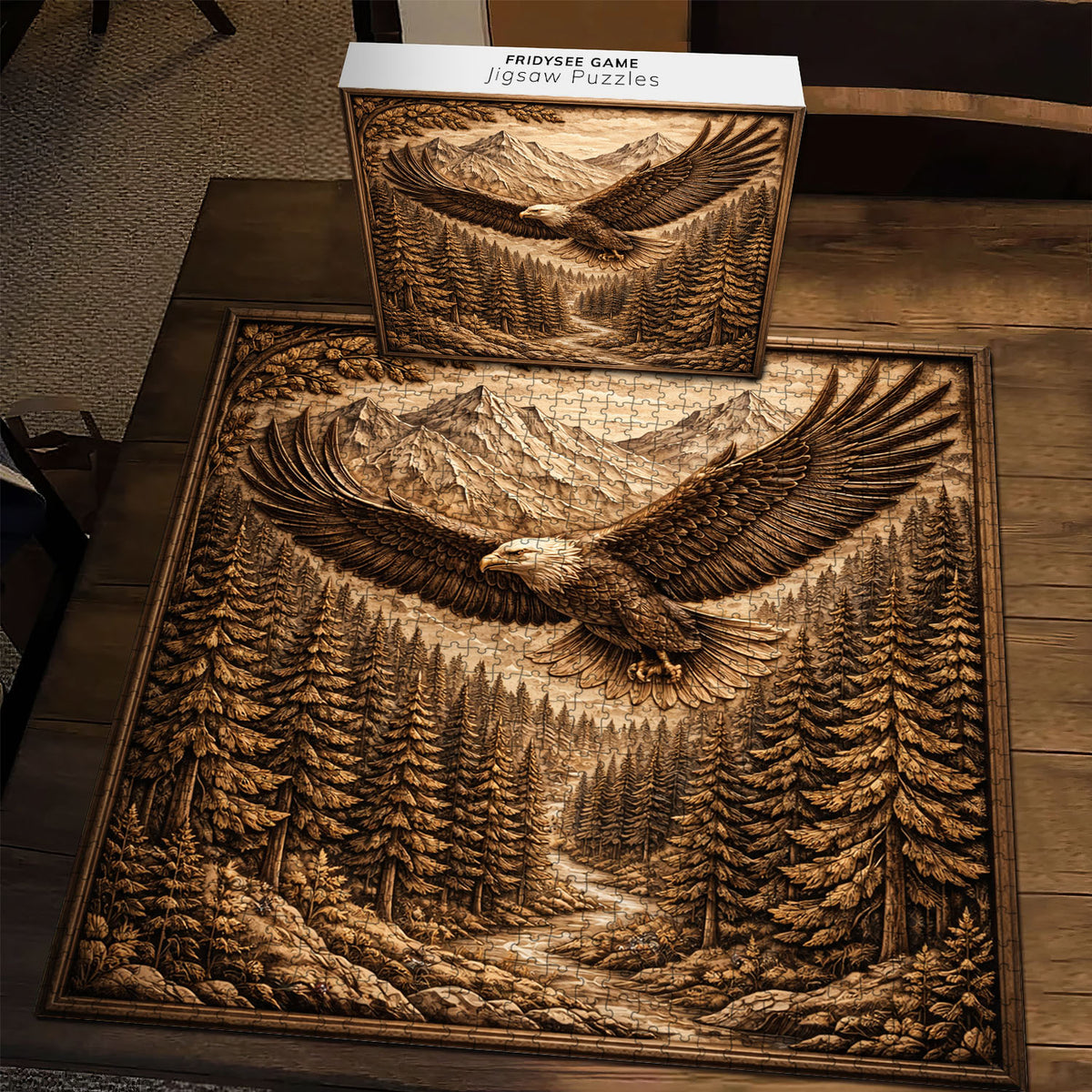 Forest Serenity Jigsaw Puzzles GFTOQA2045