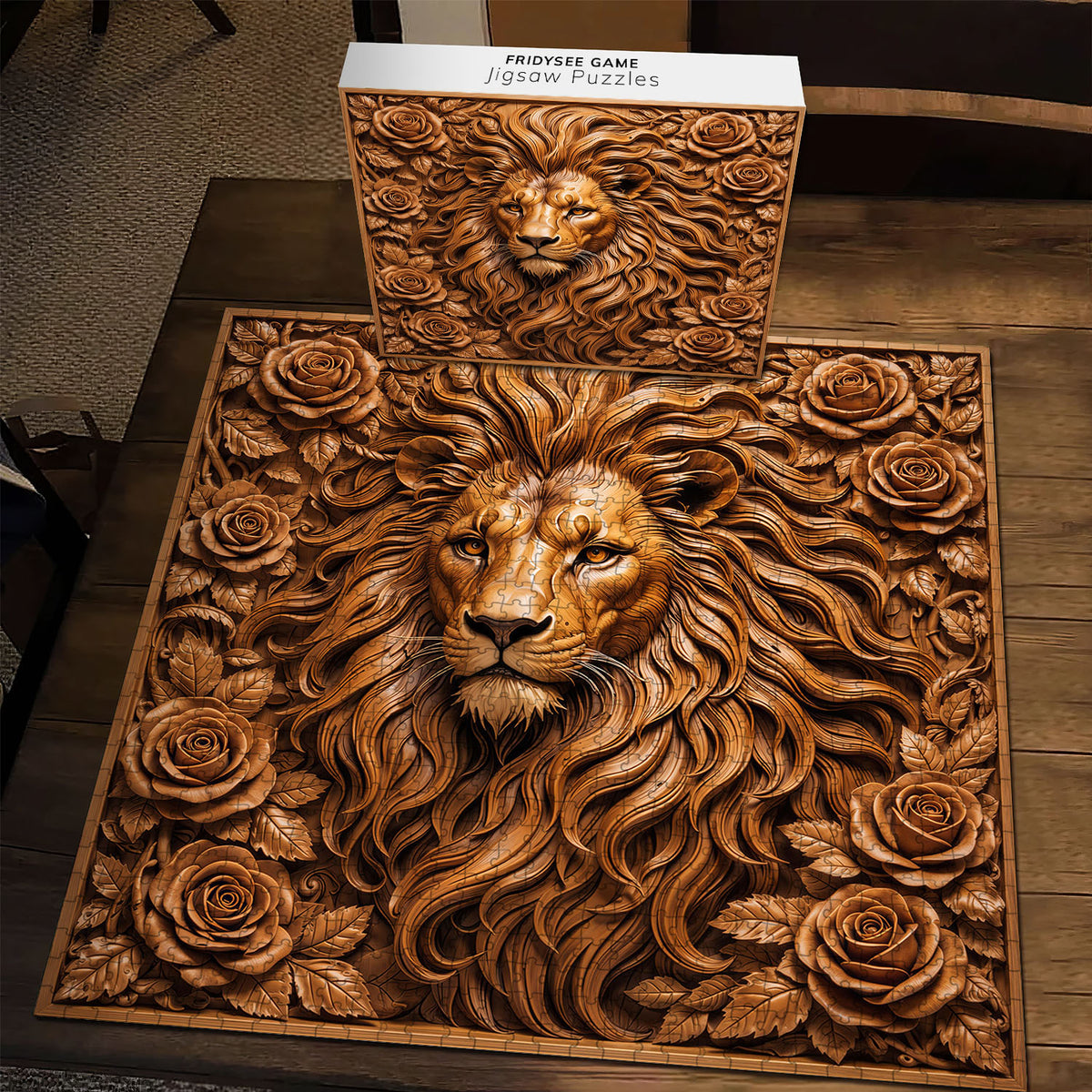 Majestic Lion Jigsaw Puzzles GFTOTP17540