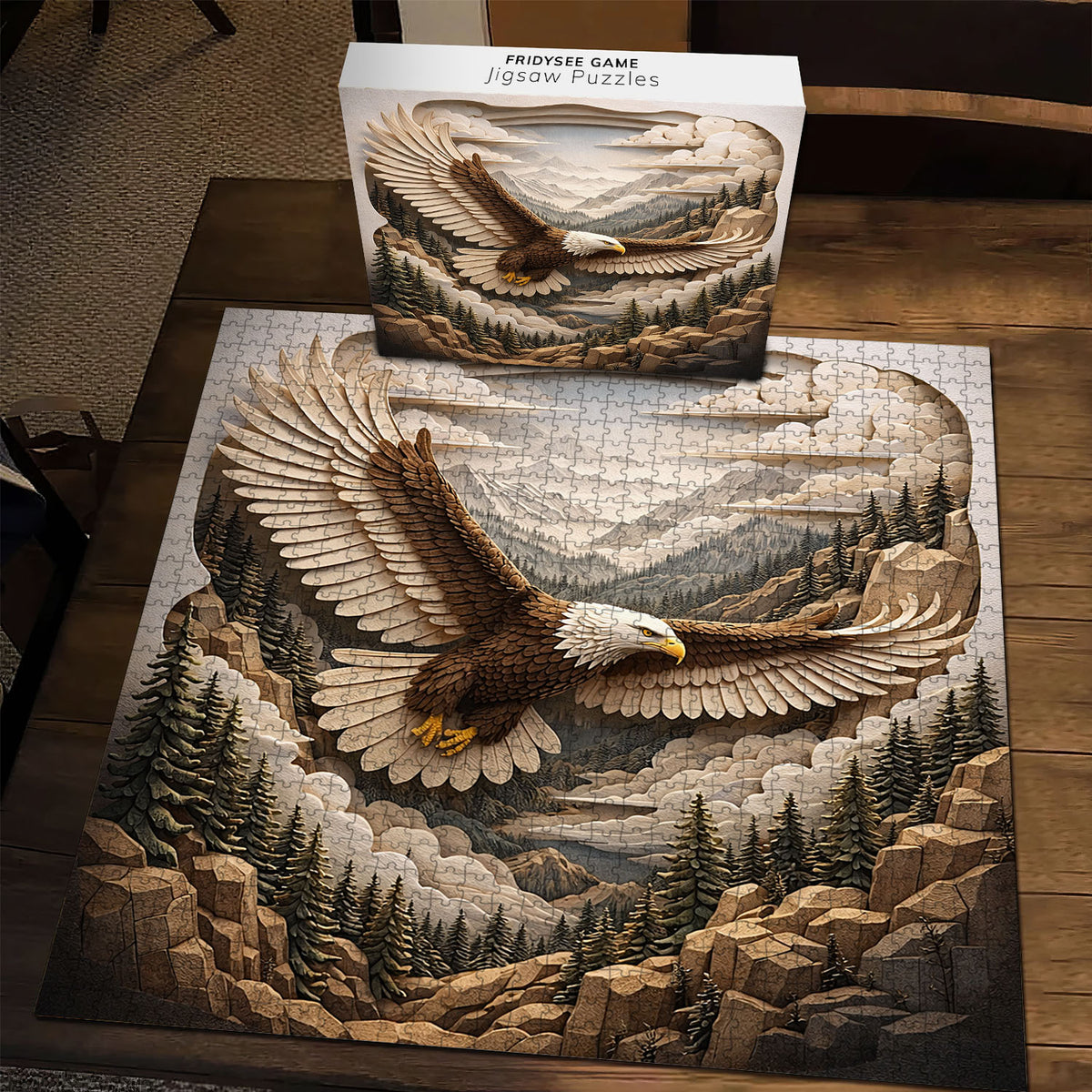 Patriot Eagle Jigsaw Puzzles GFTOMA10010