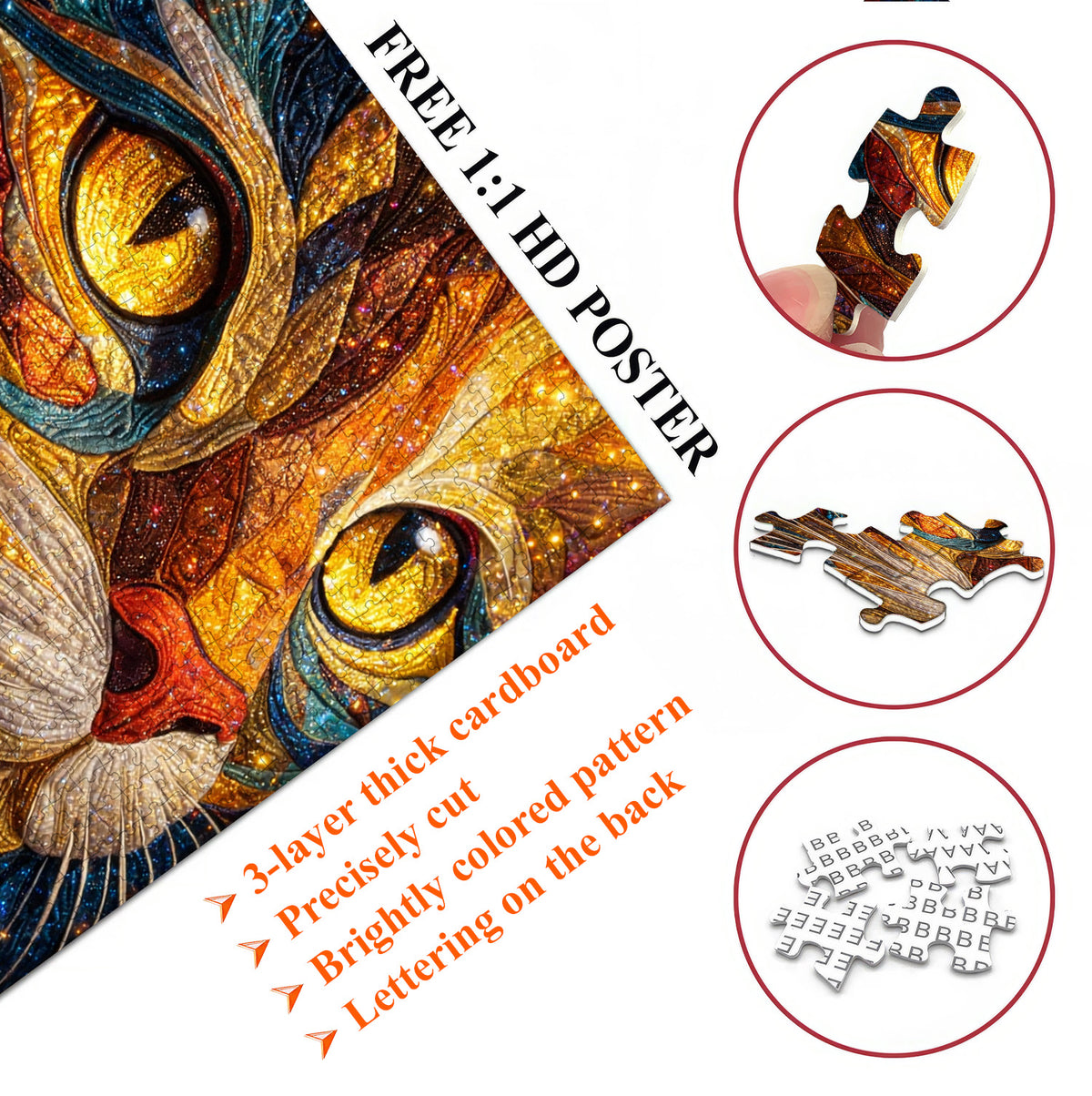 Purrfect Cats Jigsaw Puzzles GFTOMA9791