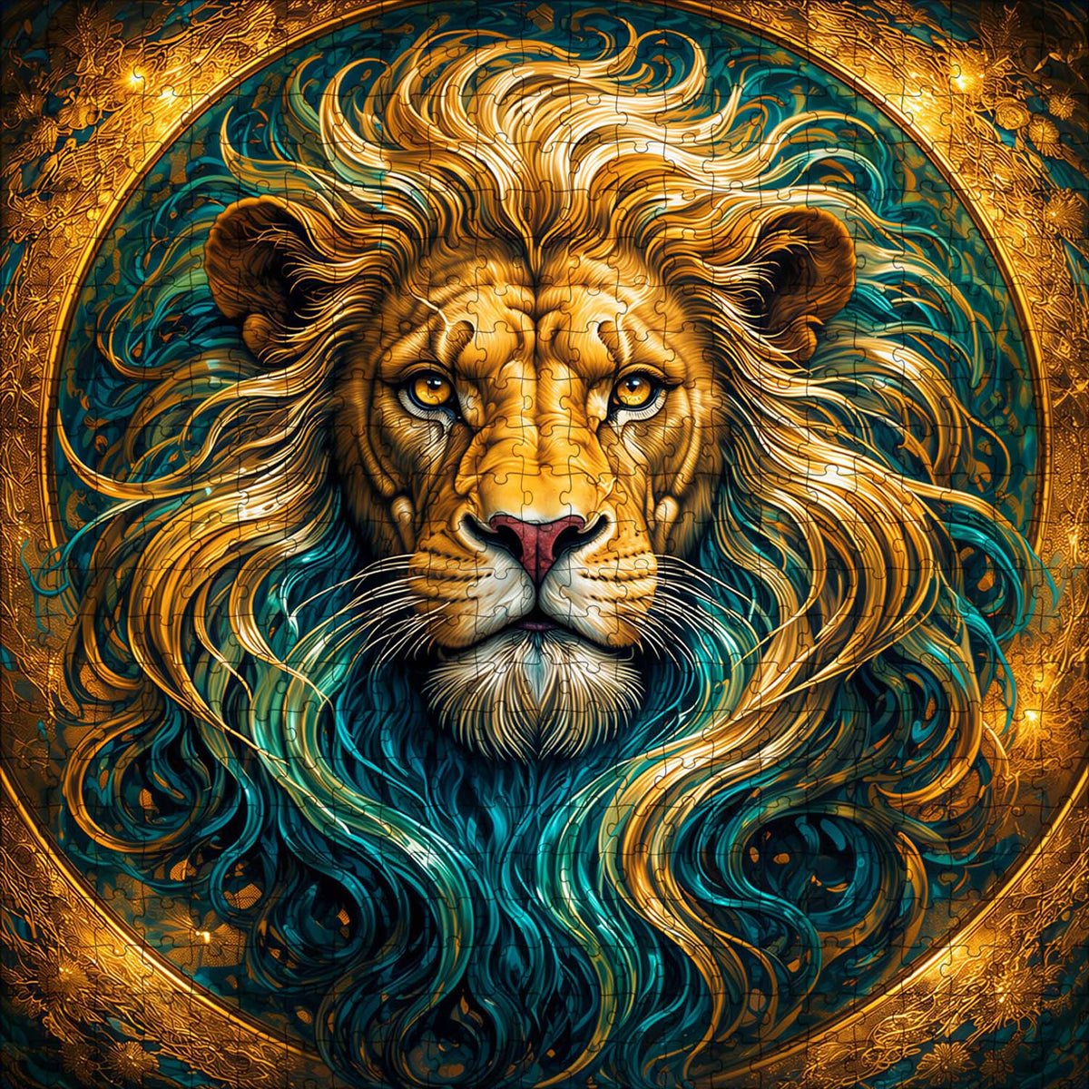 Majestic Lion Jigsaw Puzzles GFTOTP17539