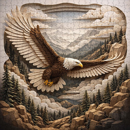 Patriot Eagle Jigsaw Puzzles GFTOMA10010