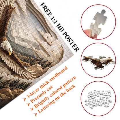 Patriot Eagle Jigsaw Puzzles GFTOMA10010
