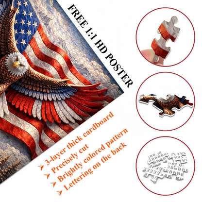 Patriot Eagle Jigsaw Puzzles GFTOMA10011