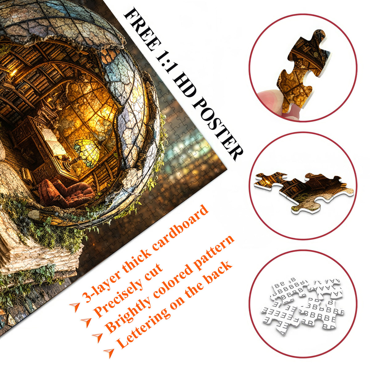 Story Nook Jigsaw Puzzles GFTOMA10017