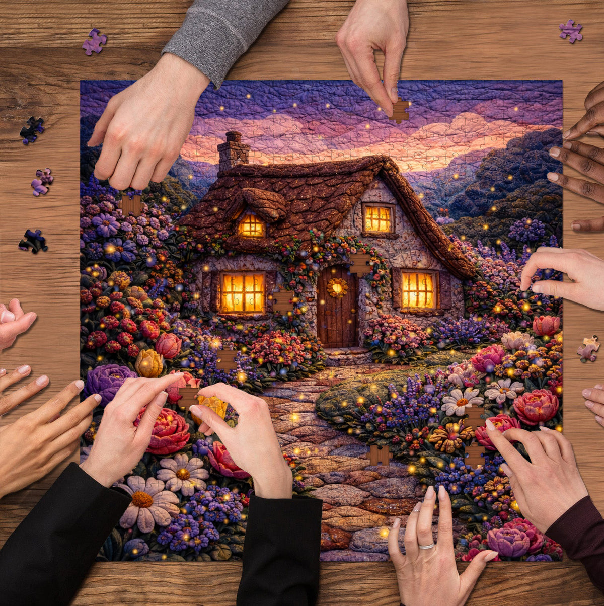Farm Bloom Jigsaw Puzzles GFTOMA9789