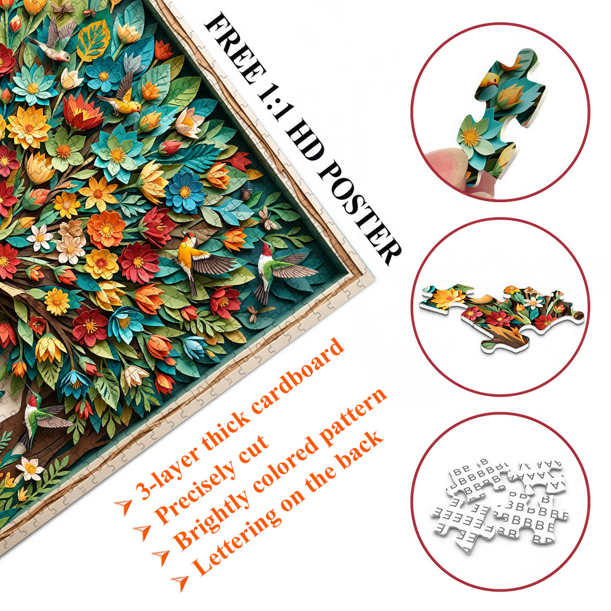 Forest Serenity Jigsaw Puzzles GFTOQA2052
