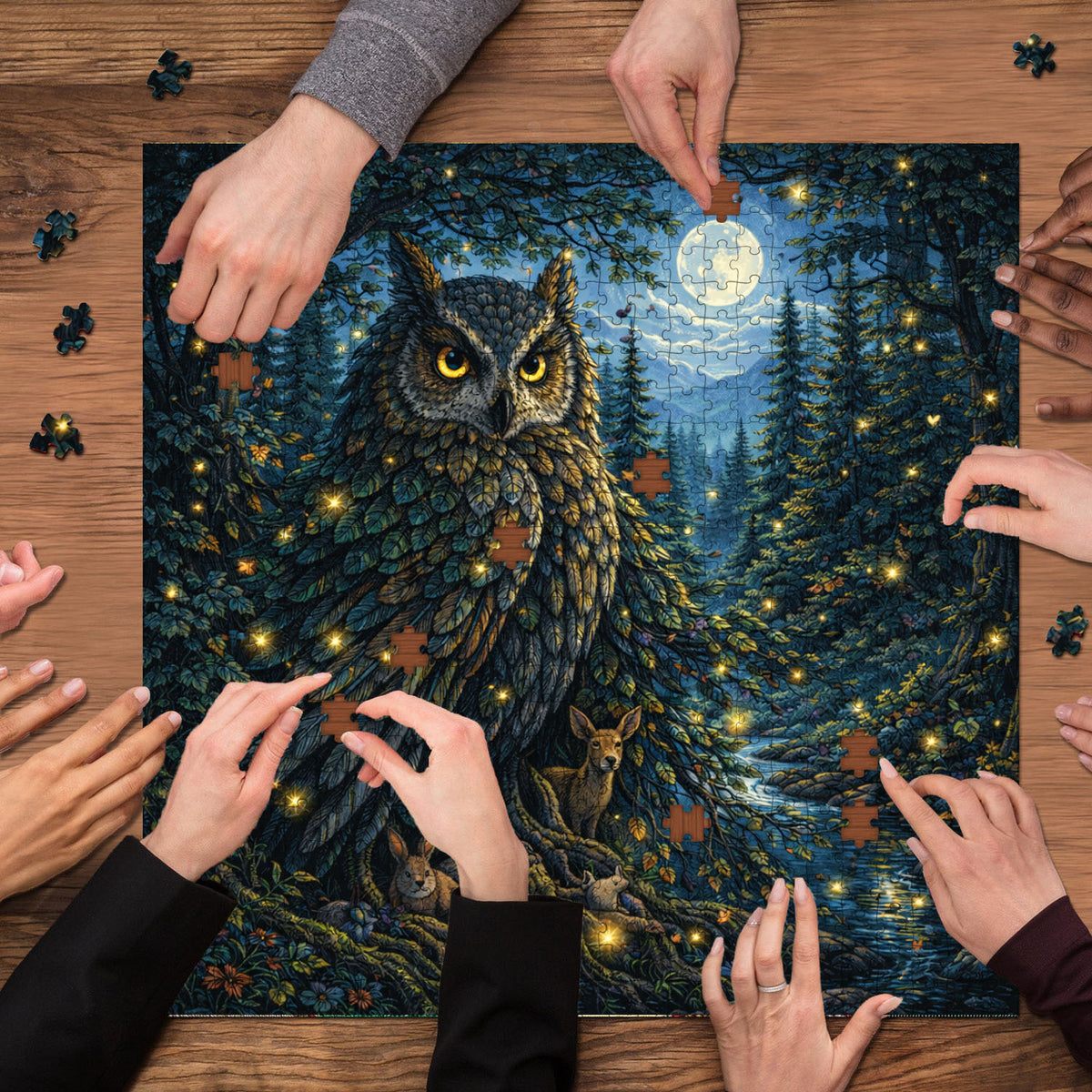 Forest Serenity Jigsaw Puzzles GFTOQA2048