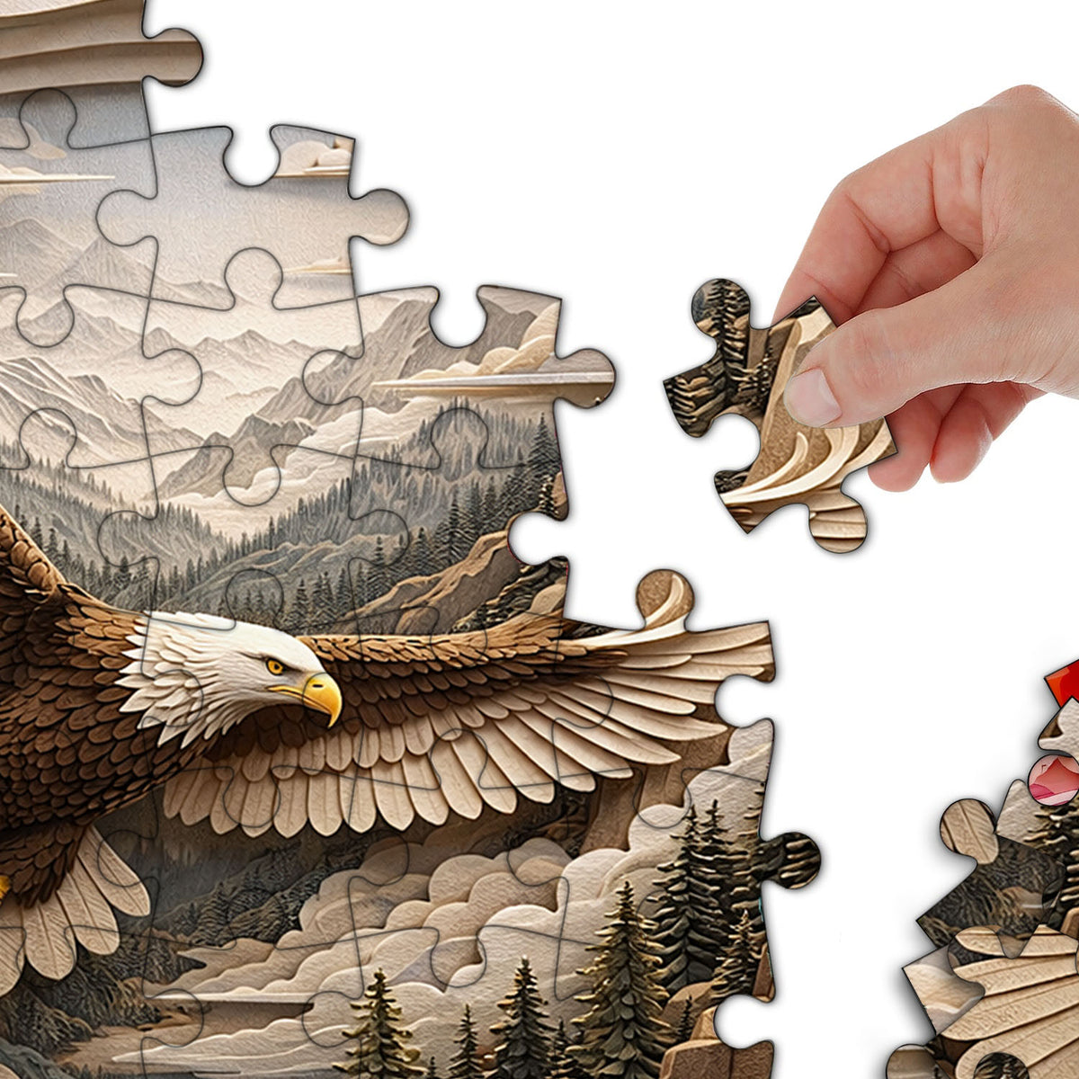 Patriot Eagle Jigsaw Puzzles GFTOMA10010