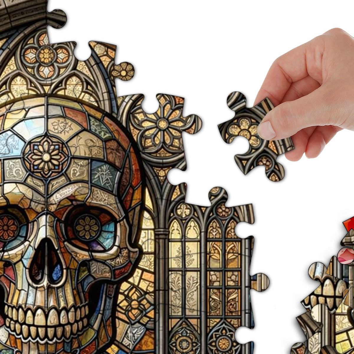 Skull Serenity Jigsaw Puzzles GFTOQA2035