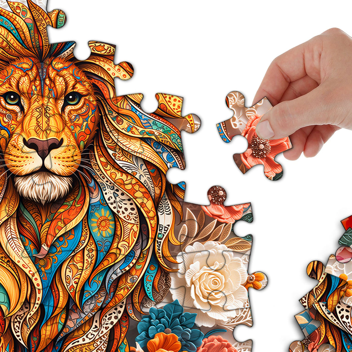 Majestic Lion Jigsaw Puzzles GFTOTP17536