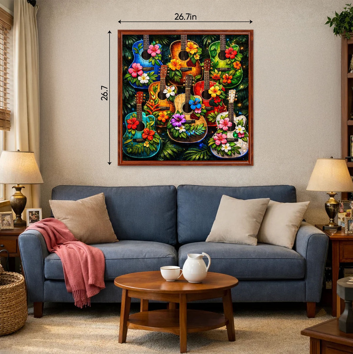 Tropical Guitars Jigsaw Puzzles GFTOQM3332