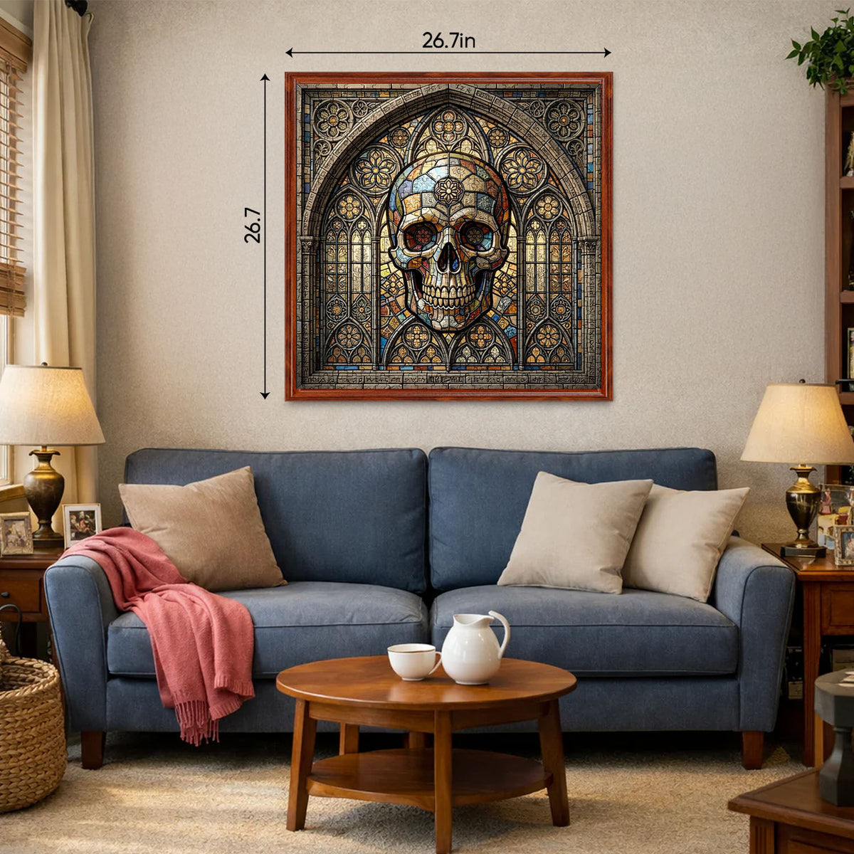 Skull Serenity Jigsaw Puzzles GFTOQA2035