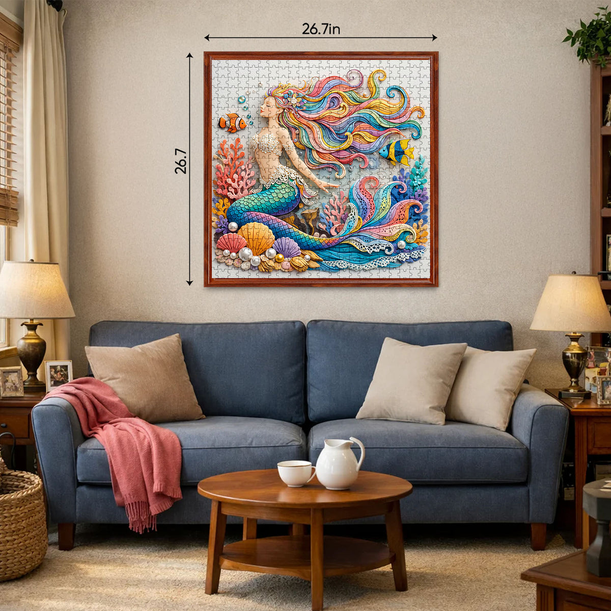 Charming Mermaid Jigsaw Puzzles GFTOTP17534