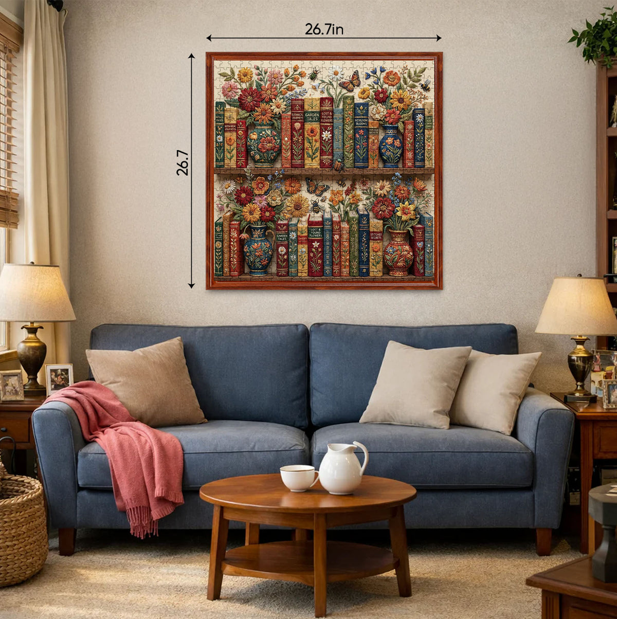 Botanical Library Jigsaw Puzzles GFTOQM3296