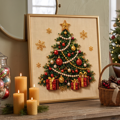 EARLY CHRISTMAS SALE 49% 🎄 OFF Holiday DIY Diamond Pearl Painting Art Kit GFTOMA13555