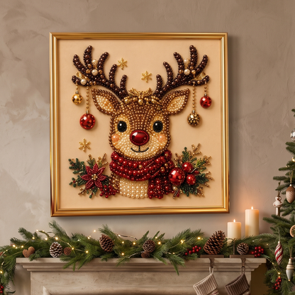 EARLY CHRISTMAS SALE 49% 🎄 OFF Holiday DIY Diamond Pearl Painting Art Kit GFTOMA13555