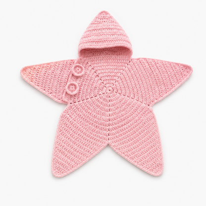 Crochet Baby Star Suit for Newborns and Toddlers