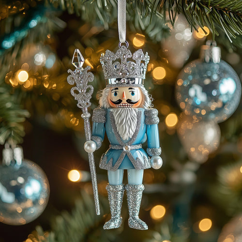 Nutcracker Guard Mica Ornament GFSPMA18