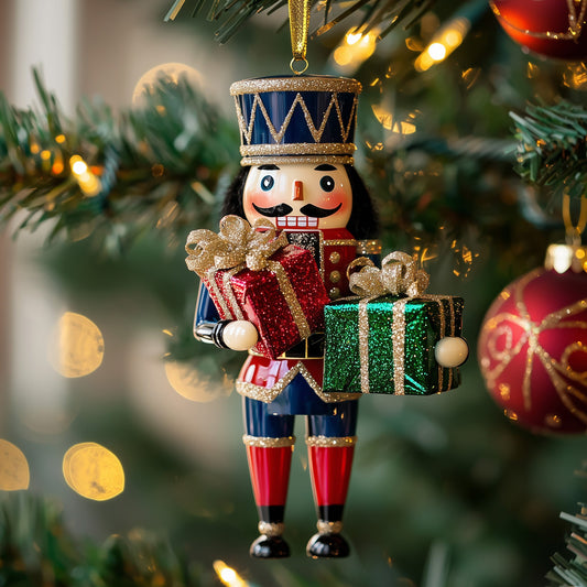 Nutcracker Guard Mica Ornament GFSPMA20