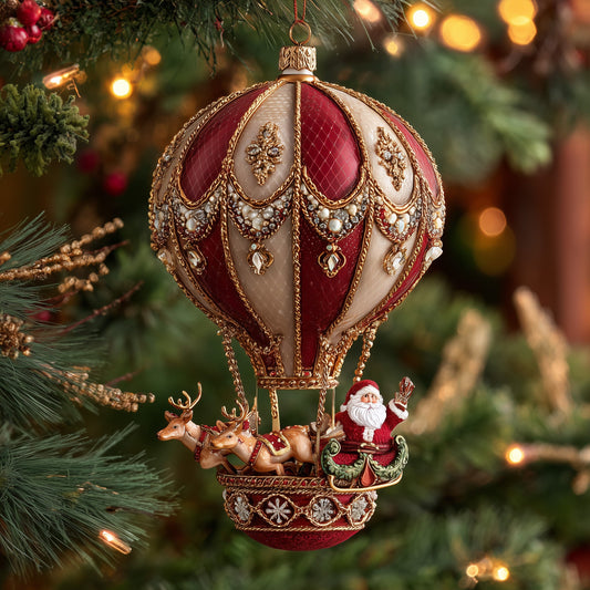 Balloon Ride Mica Ornament GFSPMA28