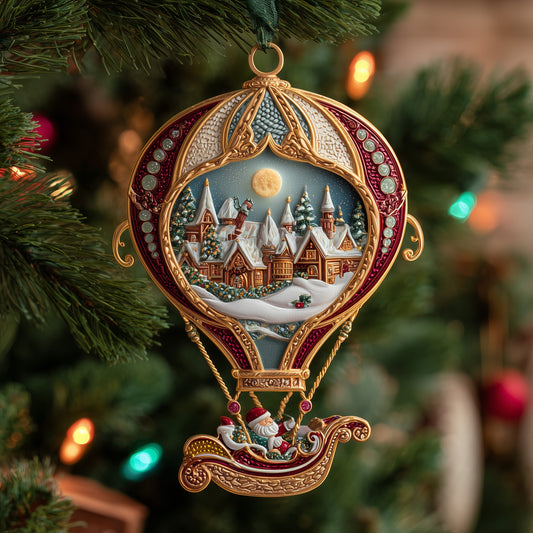 Balloon Ride Mica Ornament GFSPMA29
