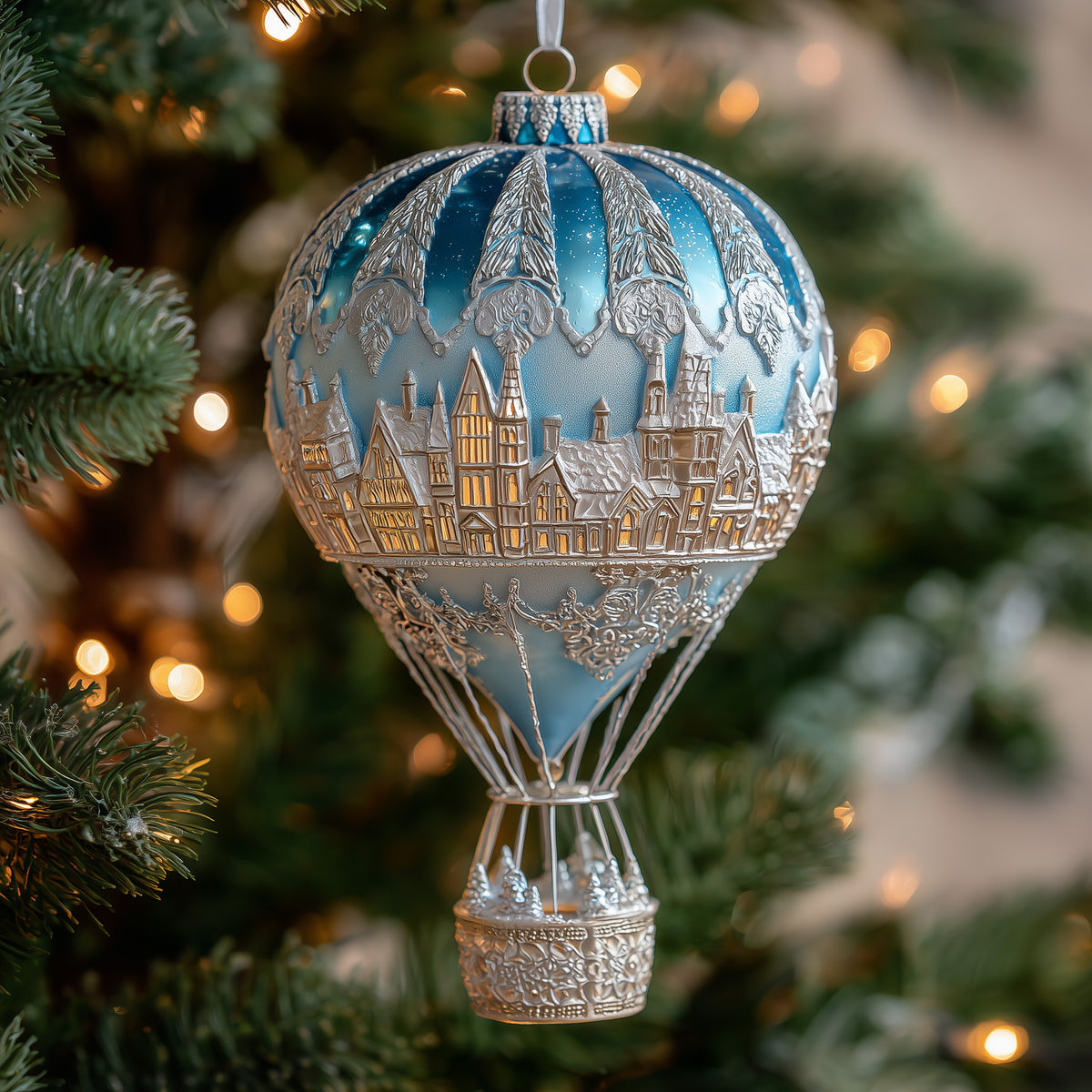 Balloon Ride Mica Ornament GFSPMA33