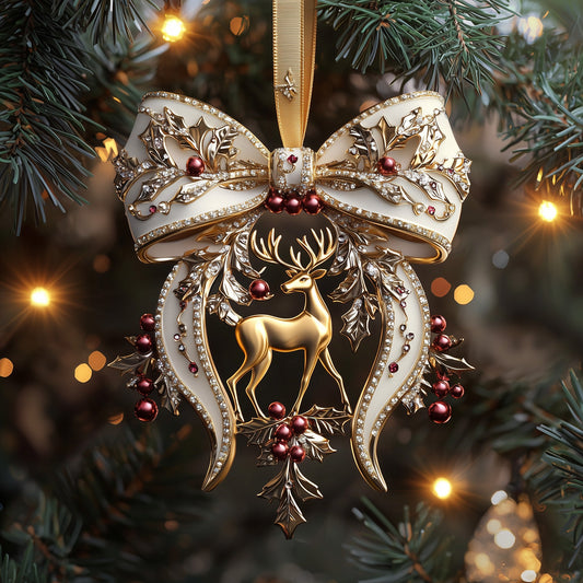 Bow Mica Ornament GFSPMA42