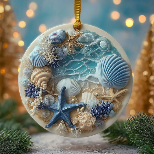 Coastal Charm Mica Ornament GFSPNL07