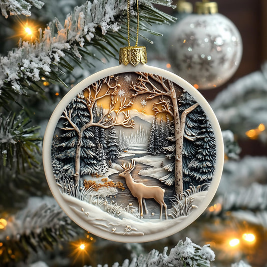 Winter Wonderland Ceramic Ornament GFSPNT15