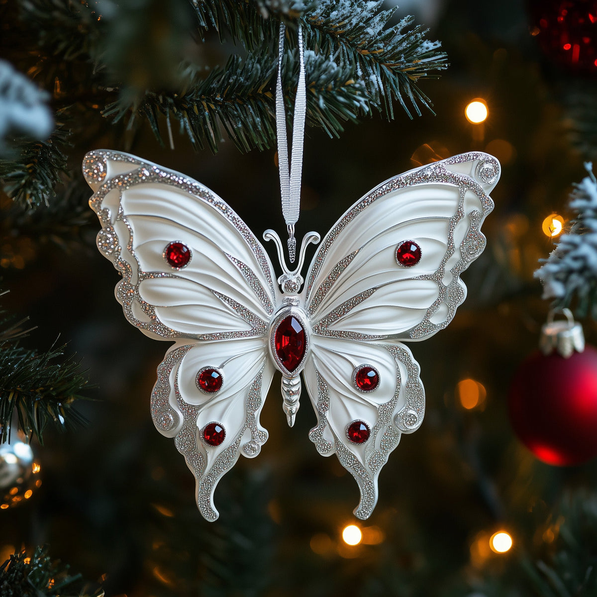 Majestic Butterfly Mica Ornament GFSPNT4
