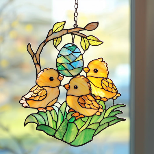 Easter Chicks Window Hanging Suncatcher GFTOAB4281