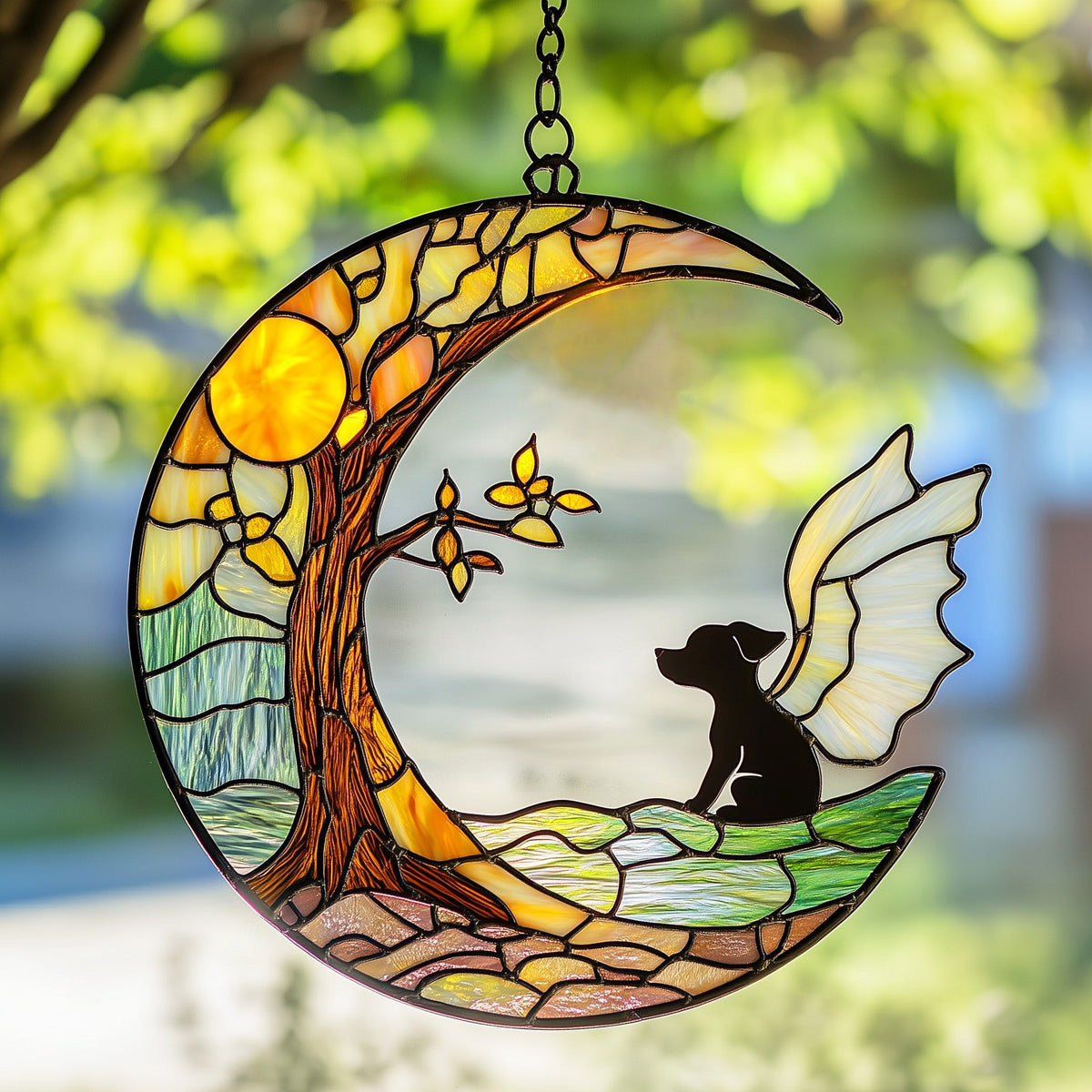 Celestial Companion Window Hanging Suncatcher GFTOAB4622