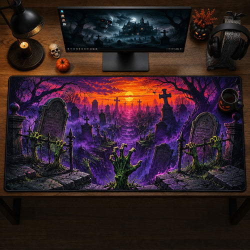 Nine Tail Moon Desk Mat GDTONTD1487
