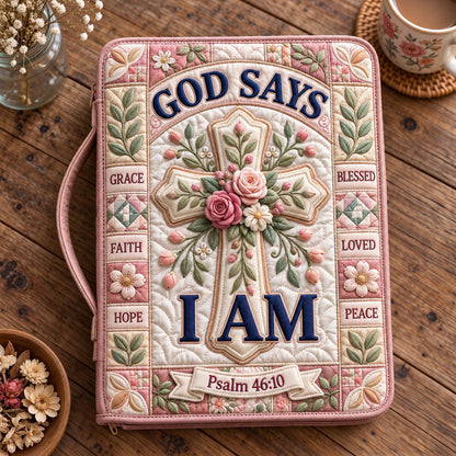 Christian Faith Quilted Bible Cover GFTONMU3715