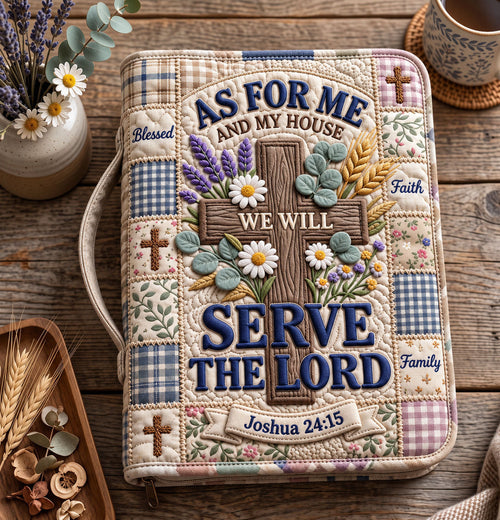 Christian Faith Quilted Bible Cover GFTONMU3718