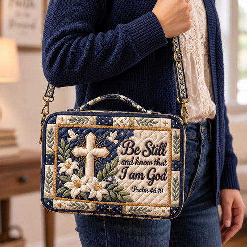 Christian Faith Quilted Bible Cover GFTONMU3784