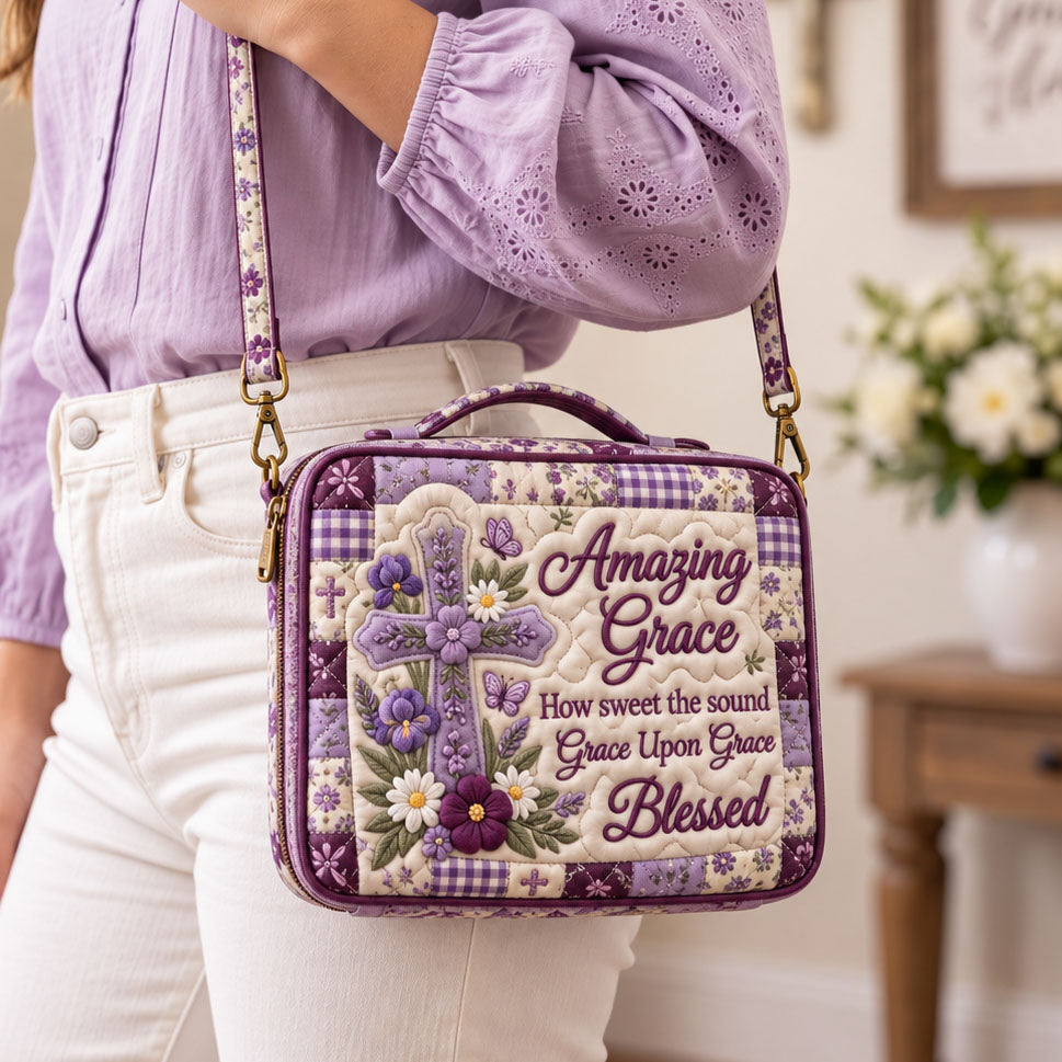 Christian Faith Quilted Bible Cover GFTONMU3786