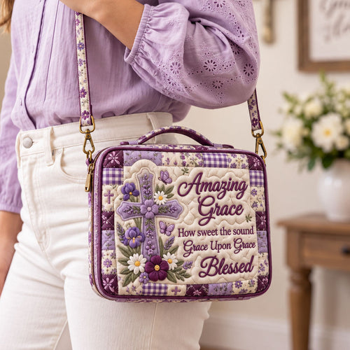 Christian Faith Quilted Bible Cover GFTONMU3786