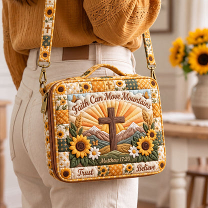 Christian Faith Quilted Bible Cover GFTONMU3787