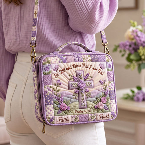 Christian Faith Quilted Bible Cover GFTONMU3789