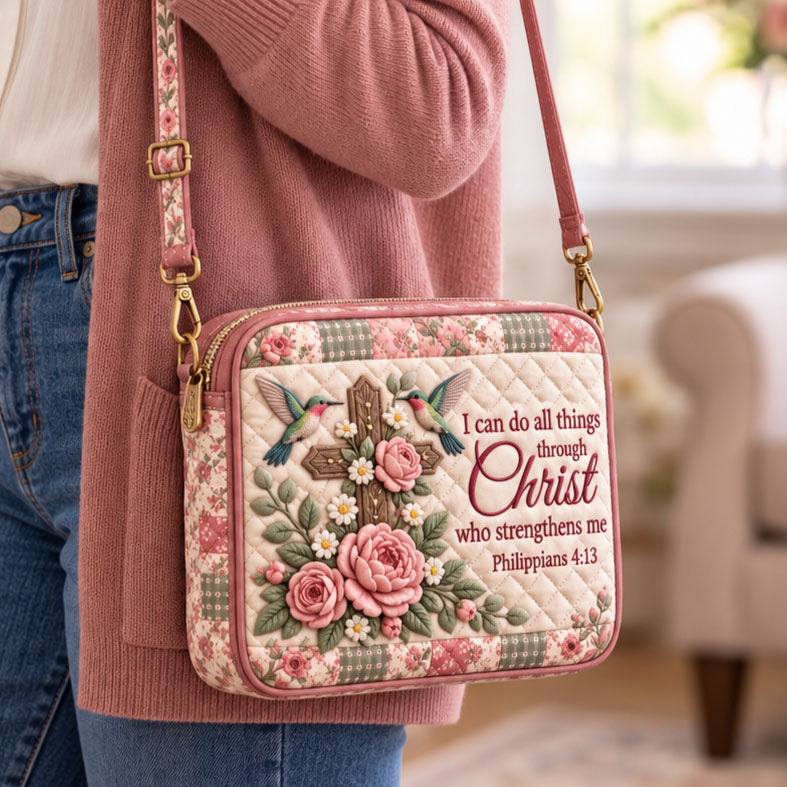 Christian Faith Quilted Bible Cover GFTONMU3792